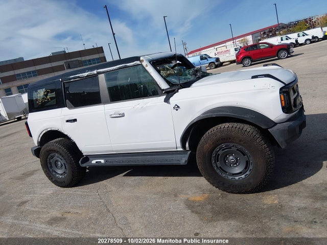 Aukcja sprzedaży 2025 Ford Bronco Outer Banks, vin: 1FMEE8BP3SLA73635, numer aukcji: 20278509