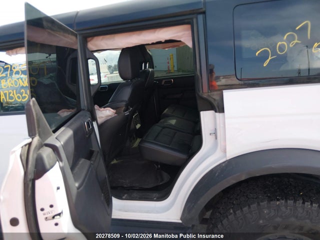 Aukcja sprzedaży 2025 Ford Bronco Outer Banks, vin: 1FMEE8BP3SLA73635, numer aukcji: 20278509