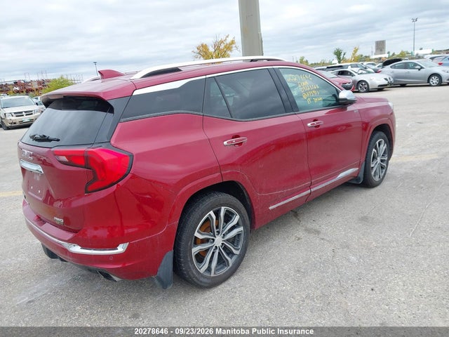 Aukcja sprzedaży 2019 Gmc Terrain Denali 2.0t, vin: 3GKALXEX1KL273971, numer aukcji: 20278646