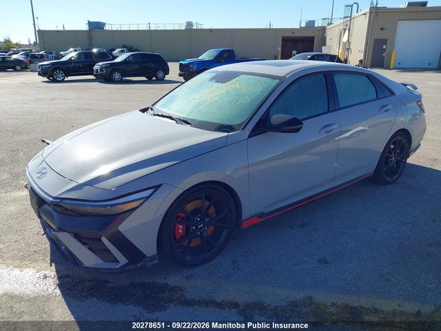 20278651 :رقم المزاد ، KMHLW4DK3SU026081 vin ، 2025 Hyundai Elantra N مزاد بيع