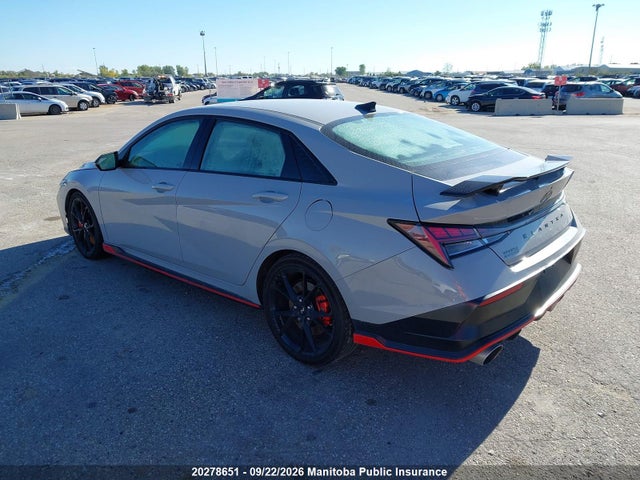 20278651 :رقم المزاد ، KMHLW4DK3SU026081 vin ، 2025 Hyundai Elantra N مزاد بيع