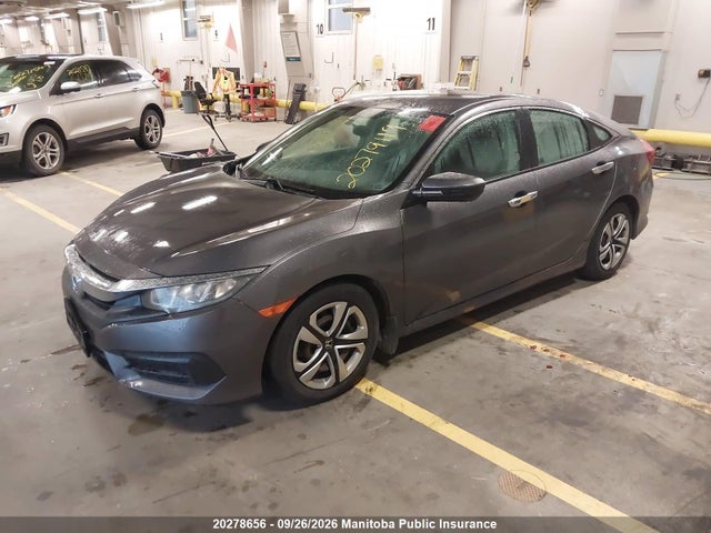 Honda Civic Lx 2018 2HGFC2F53JH002369 Image 2