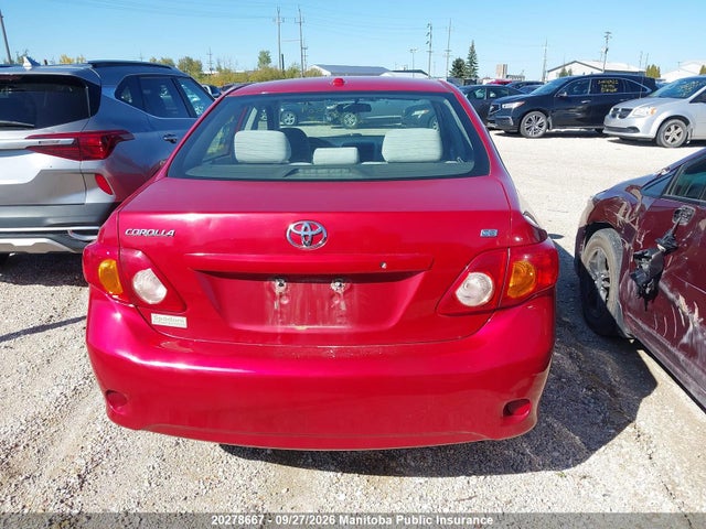 2009 Toyota Corolla Ce მანქანა იყიდება აუქციონზე, vin: 2T1BU40E19C088723, აუქციონის ნომერი: 20278667