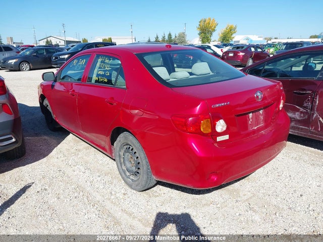 2009 Toyota Corolla Ce მანქანა იყიდება აუქციონზე, vin: 2T1BU40E19C088723, აუქციონის ნომერი: 20278667