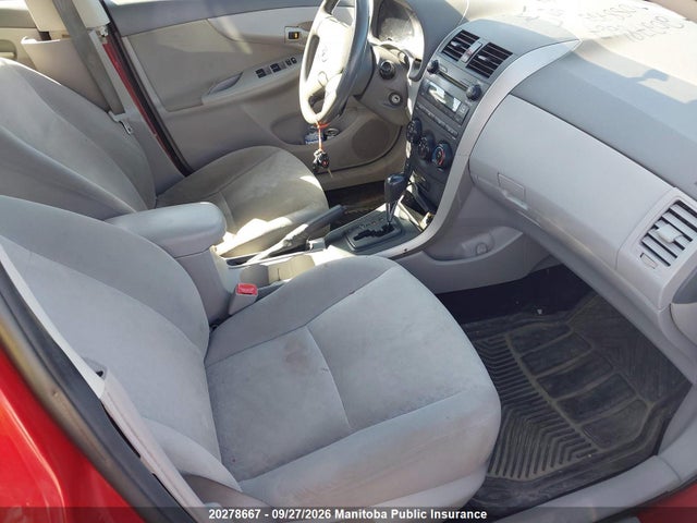 2009 Toyota Corolla Ce მანქანა იყიდება აუქციონზე, vin: 2T1BU40E19C088723, აუქციონის ნომერი: 20278667