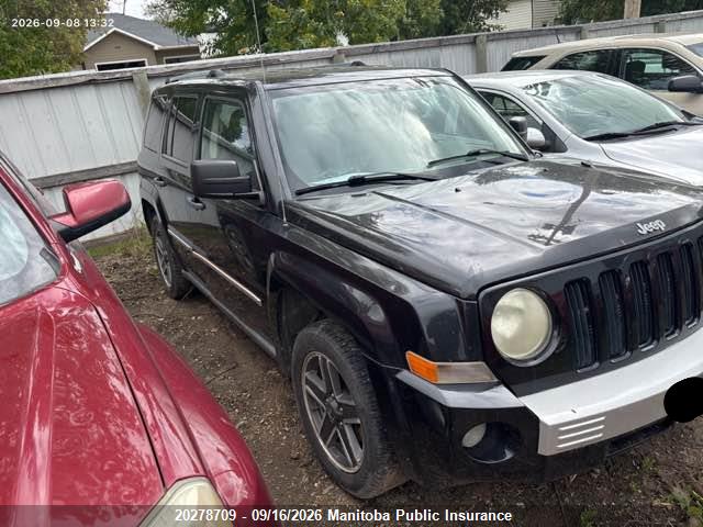Продажа на аукционе авто 2009 Jeep Patriot Limited, vin: 1J4FF48B69D211645, номер лота: 20278709