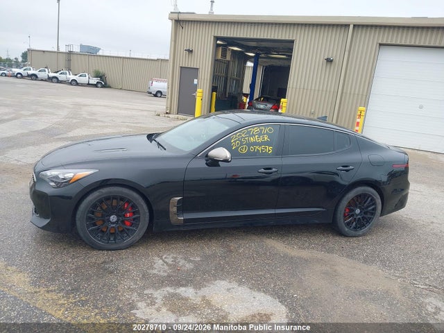 20278710 :رقم المزاد ، KNAE35LC3L6074575 vin ، 2020 Kia Stinger Gt Limited V6 مزاد بيع