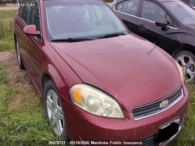 Auction sale of the 2009 Chevrolet Impala Lt V6, vin: 2G1WT57K191189919, lot number: 20278721