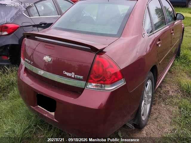 20278721 :رقم المزاد ، 2G1WT57K191189919 vin ، 2009 Chevrolet Impala Lt V6 مزاد بيع