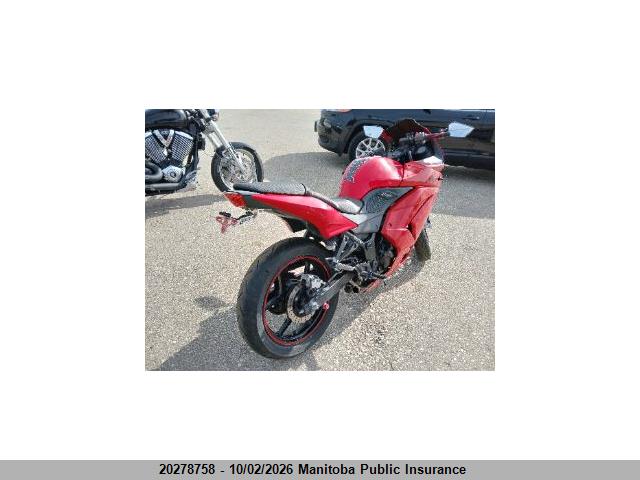 2008 Kawasaki Ex250r Ninja მანქანა იყიდება აუქციონზე, vin: JKAEXMJ178DA13300, აუქციონის ნომერი: 20278758