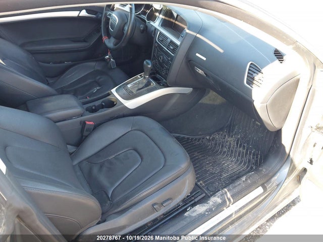 Продаж на аукціоні авто 2012 Audi A5 2.0t Quattro, vin: WAULFBFR4CA030773, номер лоту: 20278767
