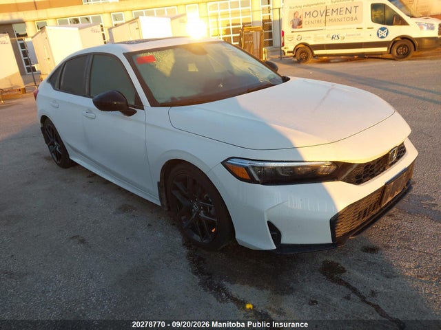 2026 Honda Civic Sport მანქანა იყიდება აუქციონზე, vin: 2HGFE2F58TH101976, აუქციონის ნომერი: 20278770