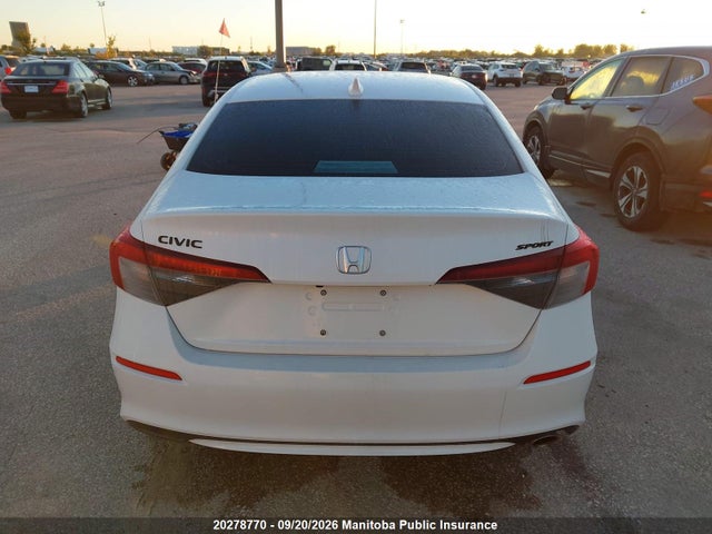 2026 Honda Civic Sport მანქანა იყიდება აუქციონზე, vin: 2HGFE2F58TH101976, აუქციონის ნომერი: 20278770