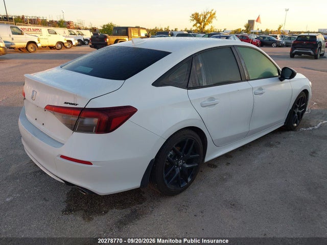 2026 Honda Civic Sport მანქანა იყიდება აუქციონზე, vin: 2HGFE2F58TH101976, აუქციონის ნომერი: 20278770