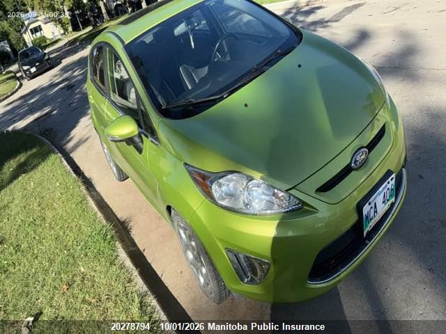 20278794 :رقم المزاد ، 3FADP4FJ1BM215591 vin ، 2011 Ford Fiesta Ses مزاد بيع