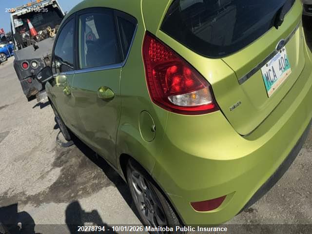 20278794 :رقم المزاد ، 3FADP4FJ1BM215591 vin ، 2011 Ford Fiesta Ses مزاد بيع