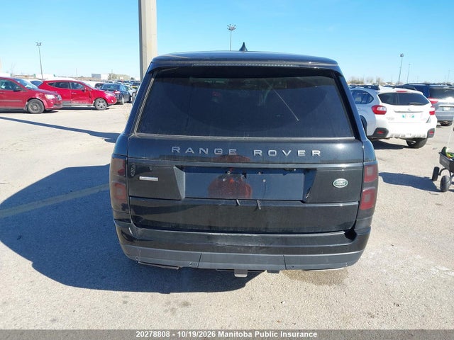 2018 Land Rover Range Rover Autobio Supercharg მანქანა იყიდება აუქციონზე, vin: SALGV2RE7JA508285, აუქციონის ნომერი: 20278808