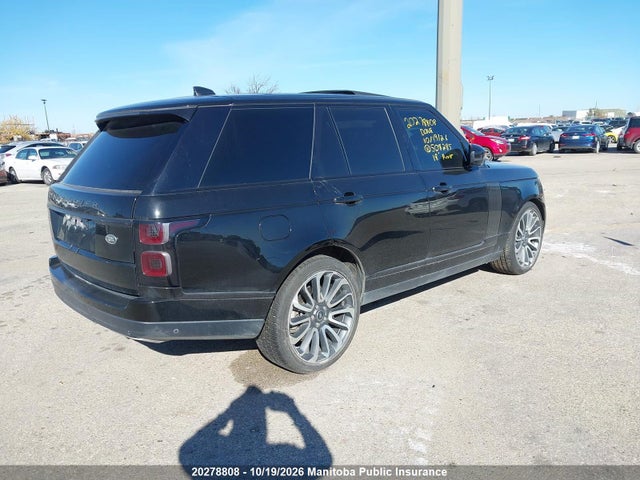2018 Land Rover Range Rover Autobio Supercharg მანქანა იყიდება აუქციონზე, vin: SALGV2RE7JA508285, აუქციონის ნომერი: 20278808