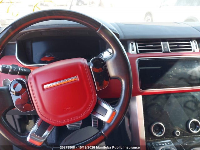 2018 Land Rover Range Rover Autobio Supercharg მანქანა იყიდება აუქციონზე, vin: SALGV2RE7JA508285, აუქციონის ნომერი: 20278808