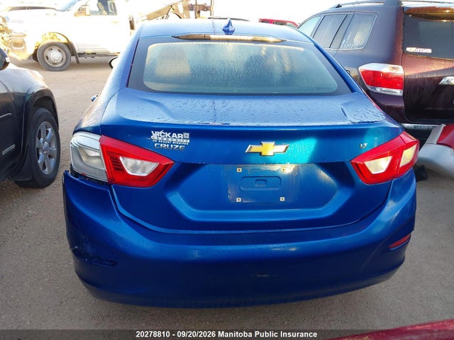 Auction sale of the 2016 Chevrolet Cruze Lt Turbo, vin: 3G1BE5SMXGS605243, lot number: 20278810