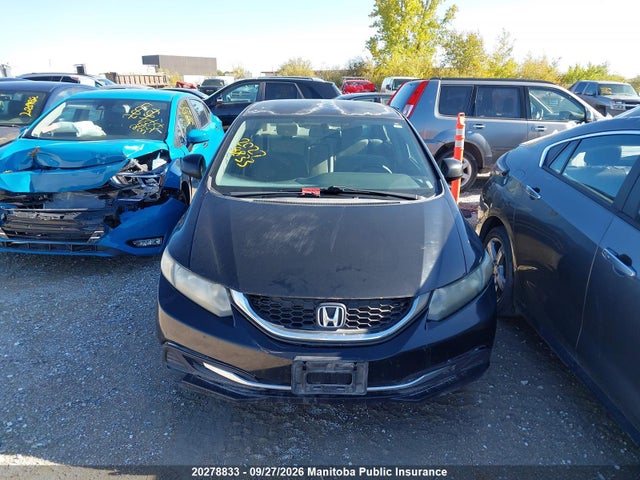 Aukcja sprzedaży 2013 Honda Civic Lx, vin: 2HGFB2F4XDH007471, numer aukcji: 20278833