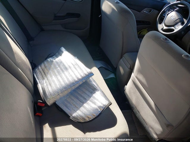 Aukcja sprzedaży 2013 Honda Civic Lx, vin: 2HGFB2F4XDH007471, numer aukcji: 20278833