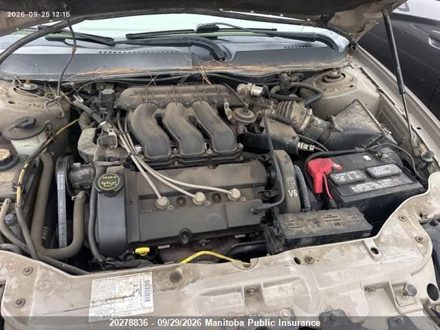 20278836 :رقم المزاد ، 1FAFP56S03G151496 vin ، 2003 Ford Taurus Se مزاد بيع