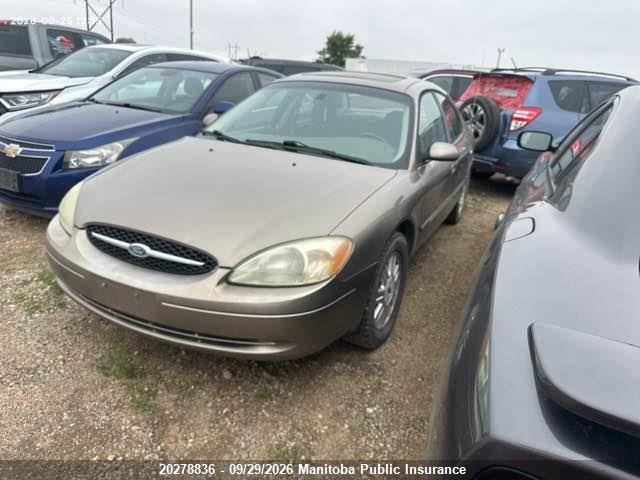 20278836 :رقم المزاد ، 1FAFP56S03G151496 vin ، 2003 Ford Taurus Se مزاد بيع