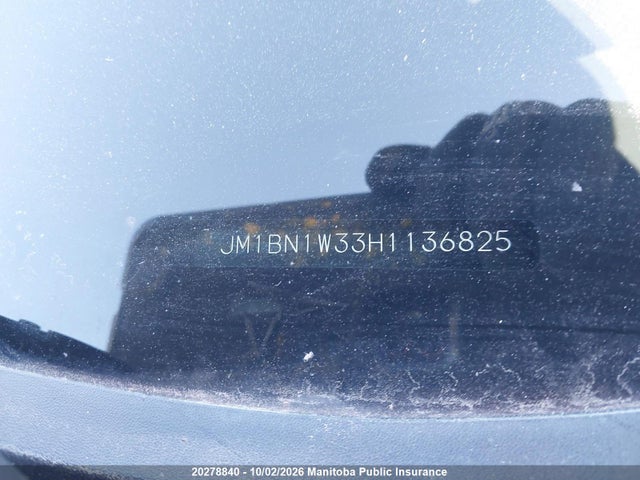 Продаж на аукціоні авто 2017 Mazda Mazda3 Gt Sky, vin: JM1BN1W33H1136825, номер лоту: 20278840