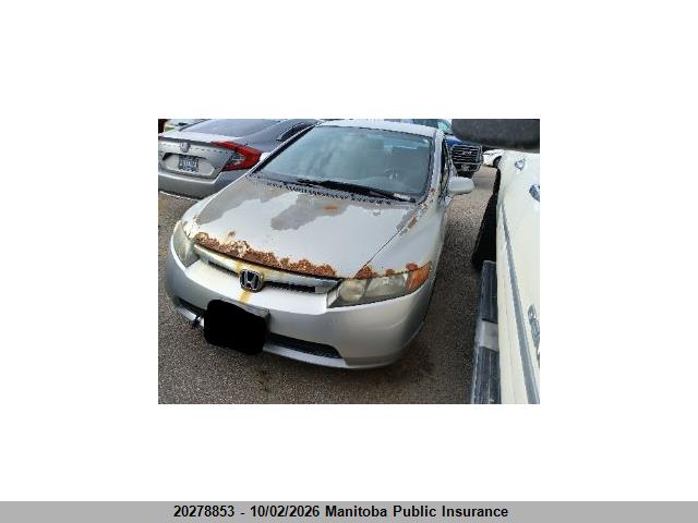 Продаж на аукціоні авто 2007 Honda Civic Dx-g, vin: 2HGFA16337H031278, номер лоту: 20278853