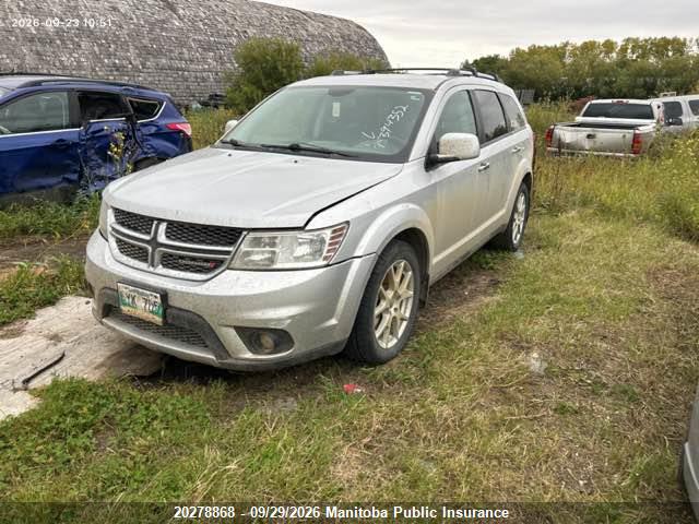 20278868 :رقم المزاد ، 3C4PDDFG6ET199922 vin ، 2014 Dodge Journey R/t مزاد بيع