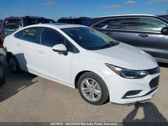 Auction sale of the 2017 Chevrolet Cruze Lt Turbo, vin: 1G1BE5SM5H7188811, lot number: 20278878