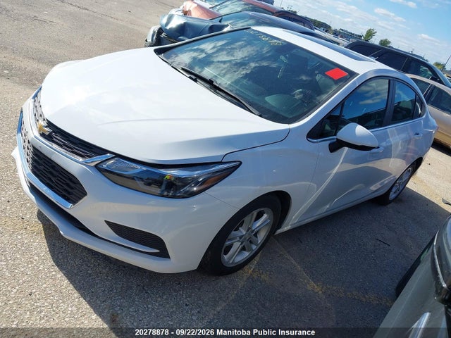 Продажа на аукционе авто 2017 Chevrolet Cruze Lt Turbo, vin: 1G1BE5SM5H7188811, номер лота: 20278878