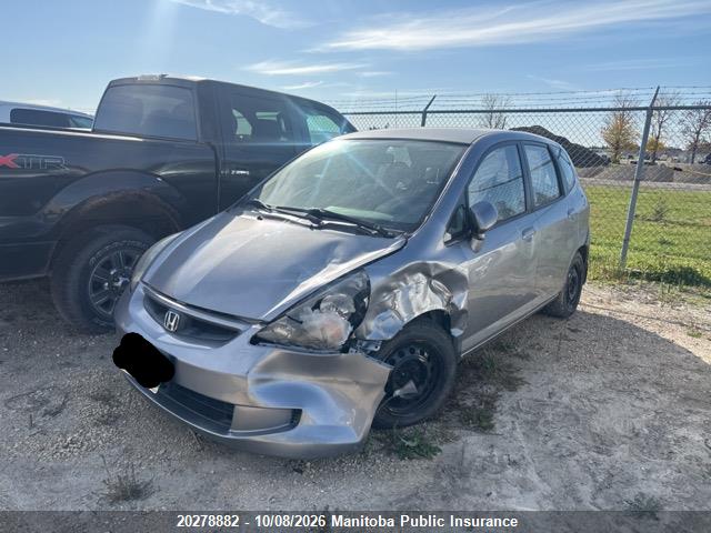 Продажа на аукционе авто 2008 Honda Fit Dx, vin: JHMGD38208S808485, номер лота: 20278882
