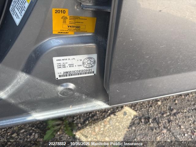 Продажа на аукционе авто 2008 Honda Fit Dx, vin: JHMGD38208S808485, номер лота: 20278882