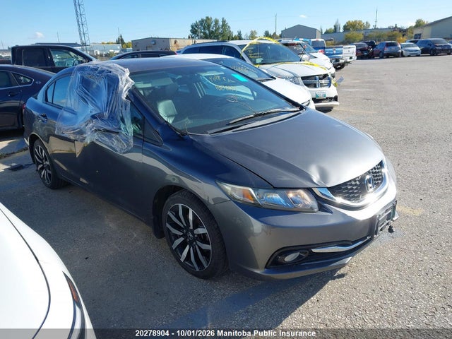 20278904 :رقم المزاد ، 2HGFB2F73DH042055 vin ، 2013 Honda Civic Touring مزاد بيع