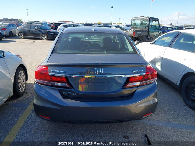 20278904 :رقم المزاد ، 2HGFB2F73DH042055 vin ، 2013 Honda Civic Touring مزاد بيع