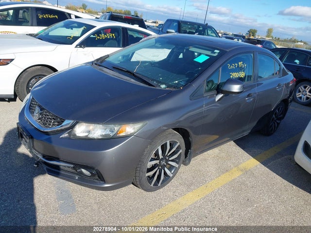 20278904 :رقم المزاد ، 2HGFB2F73DH042055 vin ، 2013 Honda Civic Touring مزاد بيع