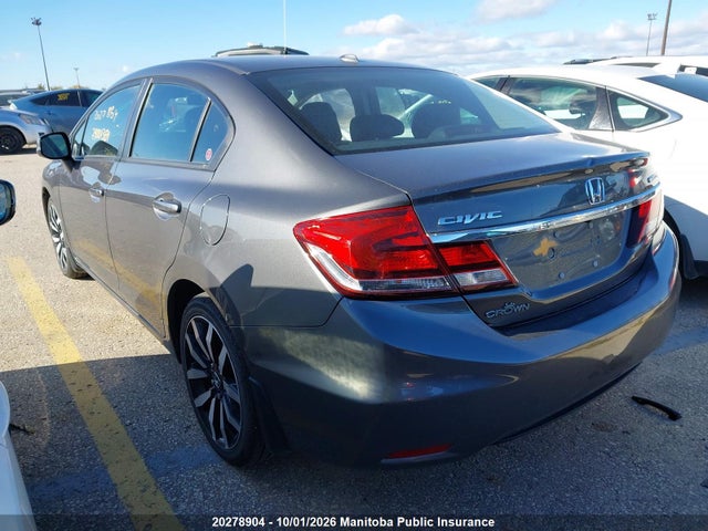 20278904 :رقم المزاد ، 2HGFB2F73DH042055 vin ، 2013 Honda Civic Touring مزاد بيع