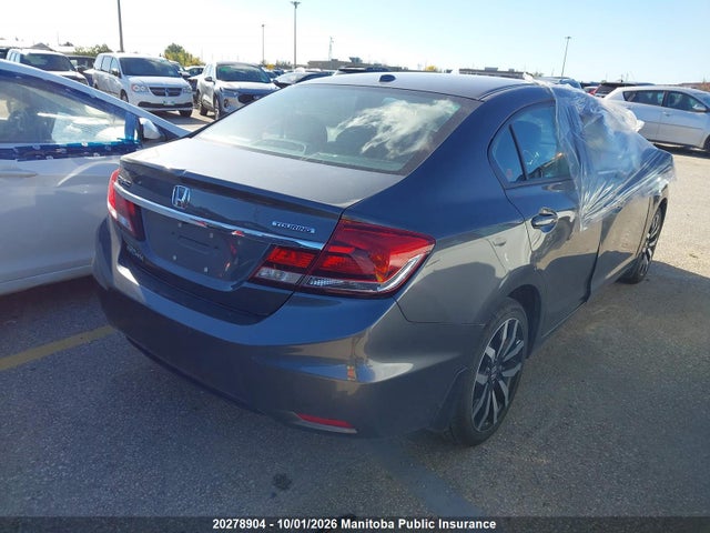 20278904 :رقم المزاد ، 2HGFB2F73DH042055 vin ، 2013 Honda Civic Touring مزاد بيع