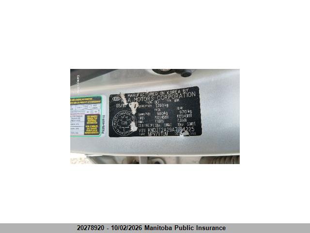 Aukcja sprzedaży 2010 Kia Soul 4u, vin: KNDJT2A29A7184225, numer aukcji: 20278920