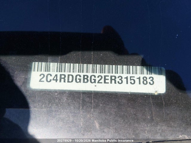 Dodge Grand Caravan Se 2014 2C4RDGBG2ER315183 Image 9