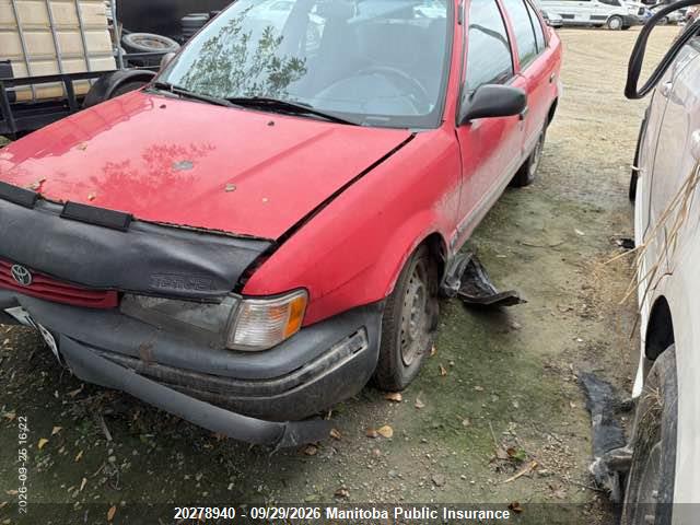 20278940 :رقم المزاد ، JT2BC53L0X0389437 vin ، 1999 Toyota Tercel Ce مزاد بيع
