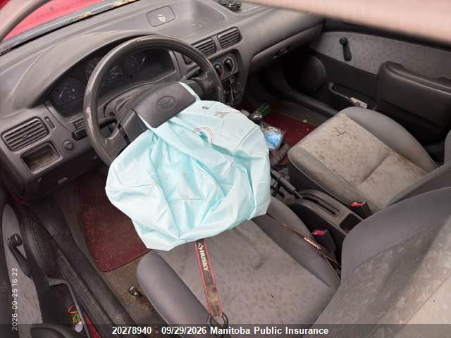20278940 :رقم المزاد ، JT2BC53L0X0389437 vin ، 1999 Toyota Tercel Ce مزاد بيع
