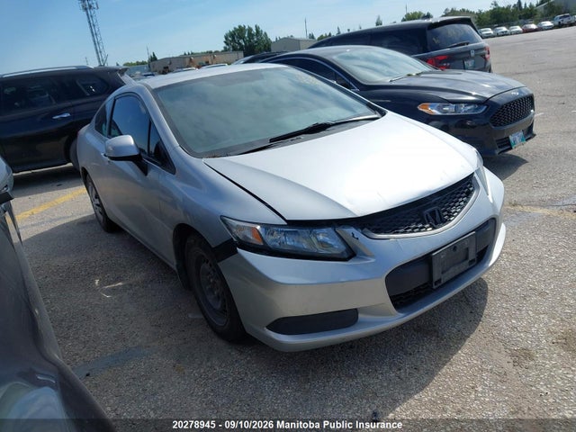 2013 Honda Civic Lx მანქანა იყიდება აუქციონზე, vin: 2HGFG3B41DH000812, აუქციონის ნომერი: 20278945