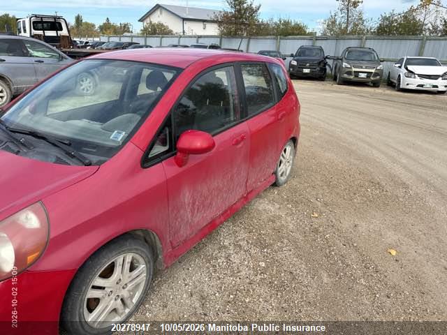 Aukcja sprzedaży 2007 Honda Fit Sport, vin: JHMGD37677S800807, numer aukcji: 20278947