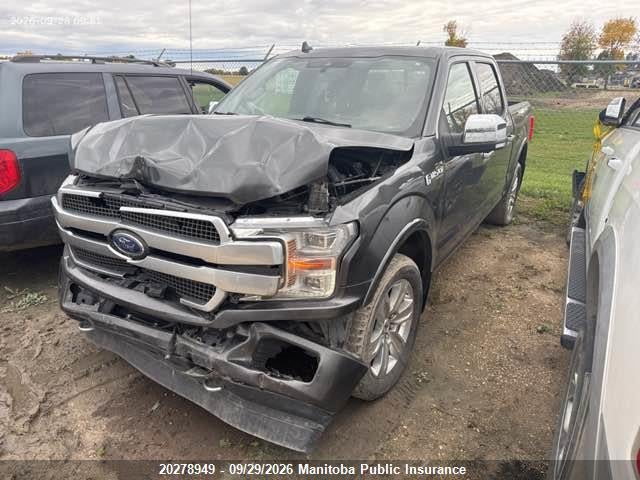 Продаж на аукціоні авто 2018 Ford F150 Platinum Supercrew, vin: 1FTEW1EG6JFD64356, номер лоту: 20278949