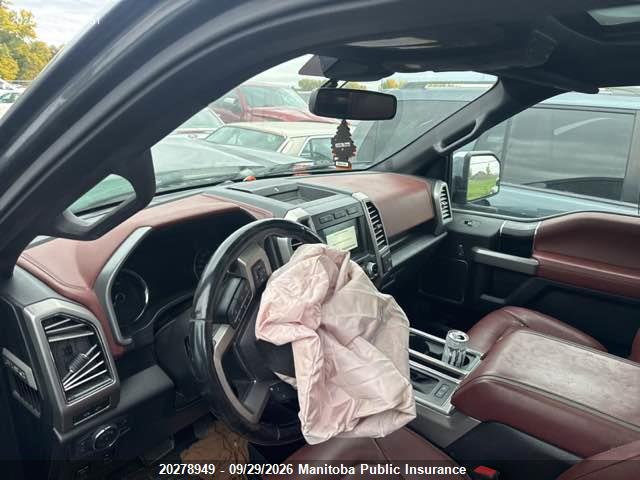 Продаж на аукціоні авто 2018 Ford F150 Platinum Supercrew, vin: 1FTEW1EG6JFD64356, номер лоту: 20278949