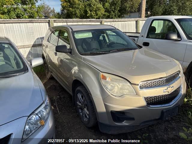 20278957 :رقم المزاد ، 2GNFLCEKXC6345357 vin ، 2012 Chevrolet Equinox Ls مزاد بيع