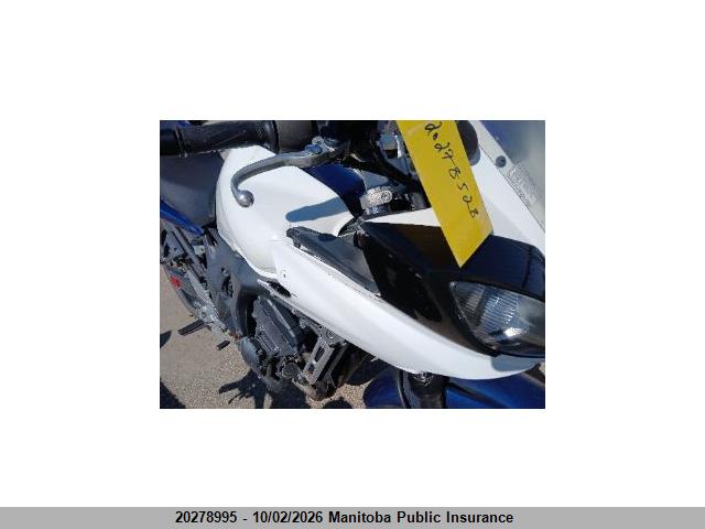 20278995 :رقم المزاد ، JYARJ13N58A000630 vin ، 2008 Yamaha Fz6 مزاد بيع